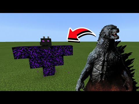 Droid CraftPE - How to SPAWN GODZILLA in Minecraft