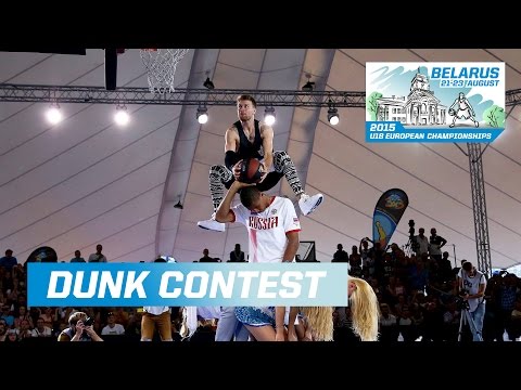 Dunk Contest feat. Lipek & Smoove! - 2015 FIBA 3x3 U18 European Championships - Minsk