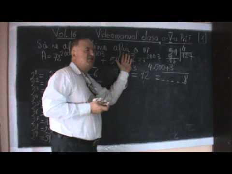 2/10 Lectia 123 - Teorema impartirii cu rest - Exercitii din Manualul de clasa a V-a - gimnaziu