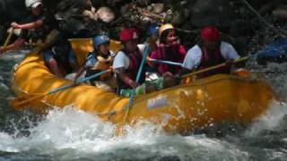 preview picture of video 'rapidos de veracruz familia linares en jalcomulco 2009'