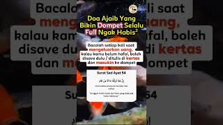Download lagu Do'a Ajaib Agar Isi Dompet Selalu Full. #amalan #doa #belajar #nasehat #youtubeshorts mp3