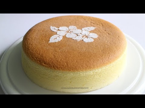 Japanese Cotton Cheesecake | Suka Suka Amel