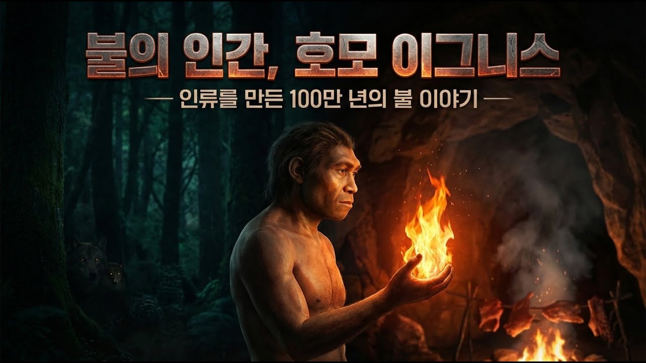 〈불의 인간, 호모 이그니스〉인류를 만든 100만 년의 불 이야기