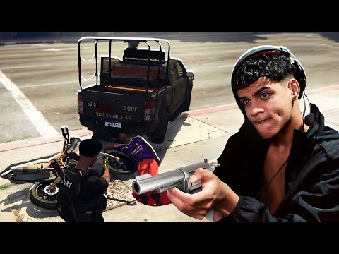 Pitoco Dugera became a corrupt cop in GTA RP.