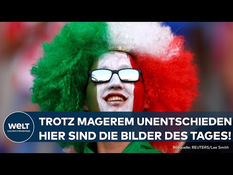 BILDER DES TAGES: Hungernde Störche und hitzige Fans - italienische Fußballfans feiern EM-Einzug!