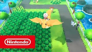 L'aventure vous attend dans Pokémon: Let's Go, Pikachu et Pokémon: Let's Go, Évoli !