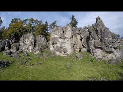 Der Kemitzenstein mit kleinem Klettersteig