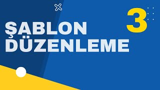 3 ) Şablon Düzünleme - ÜCRETSİZ WEB SİTESİ AÇMA