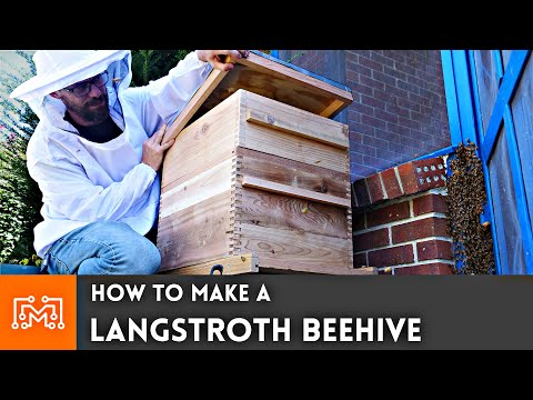 , title : 'How to make a Langstroth Beehive // Woodworking | I Like To Make Stuff'