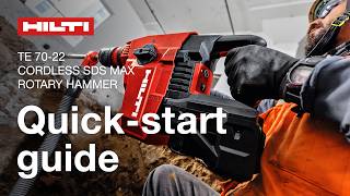 Combipercutor pe acumulator Hilti TE 70-22