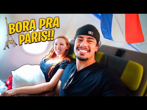 CHEGOU O GRANDE DIA DA NOSSA VIAGEM INTERNACIONAL 😍 VIAJANDO PARA EUROPA (Paris)