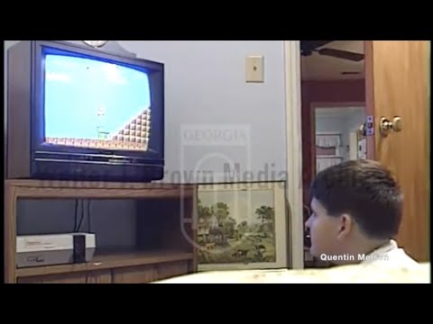 Atlanta Family Becomes Addicted to Nintendo Super Mario Bros. Video Game (February 25, 1992)