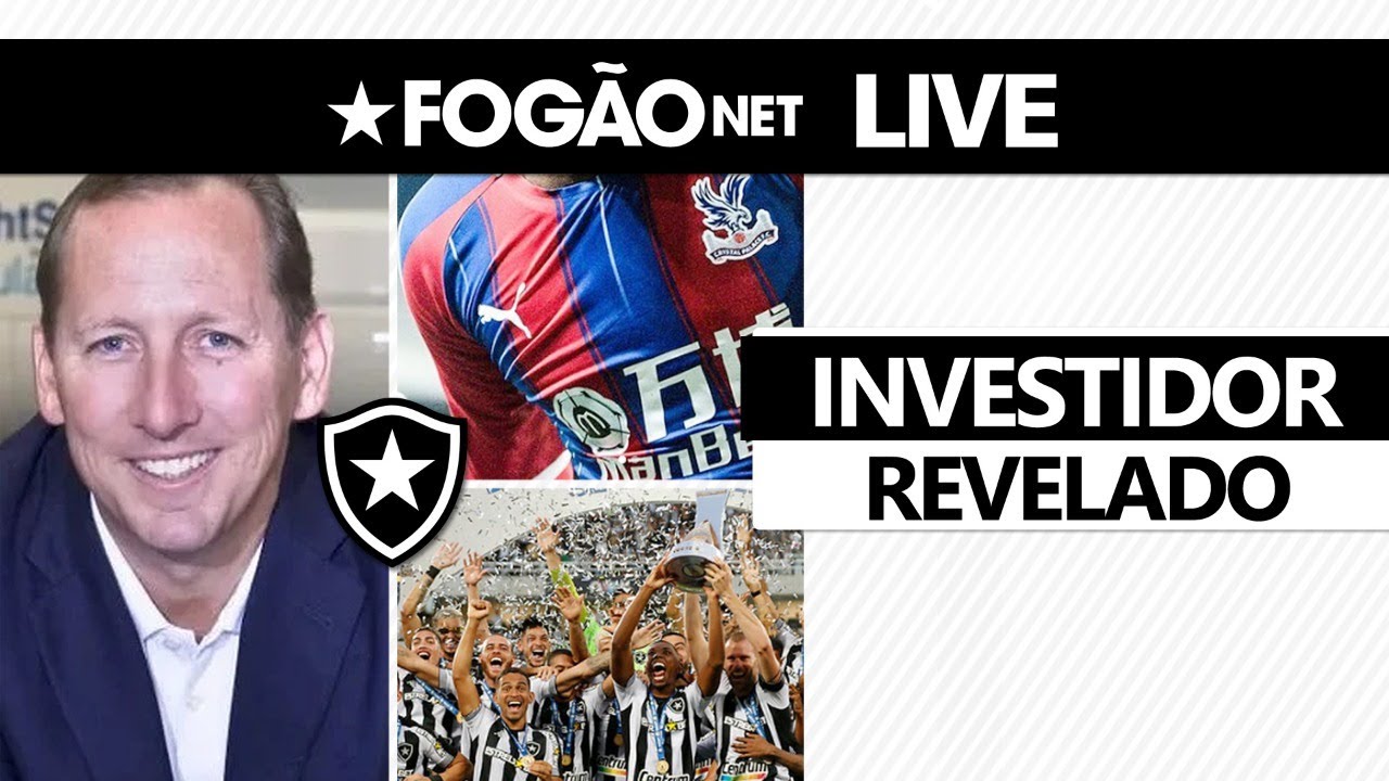 LIVE DE NATAL | Botafogo é vendido para investidor estrangeiro. Conheça John Textor, sócio do Crystal Palace LIVE DE NATAL | Botafogo é vendido para investidor estrangeiro. Conheça John Textor, sócio do Crystal Palace