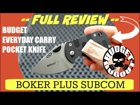 Boker Plus Subcom | Best Compact Budget Everyday Carry / EDC Pocket Knife?