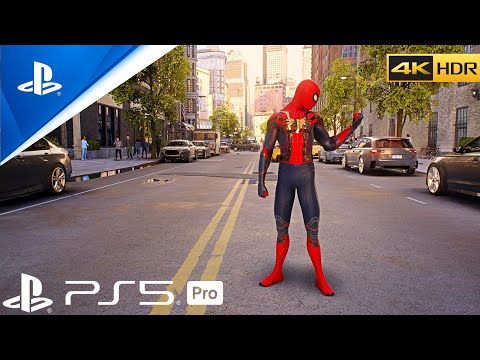 Spiderman- 2 PS5 PRO 4K HDR Cinematic Immersive Gameplay
