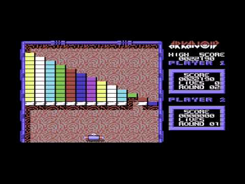 Lukozer Retro Game Review 015 - Arkanoid - Commodore 64