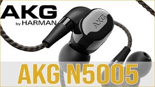 Video thumbnail for AKG N5005 In-Ear Headphones - Hands on by HiFi-Journal.de