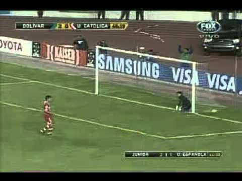 Bolivar (Bo) 3 - U. Catolica (Ch) 0 - Copa Libertadores 2012