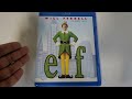ELF 2003 NEW LINE HOME VIDEO BLU RAY UNBOXING REVIEW