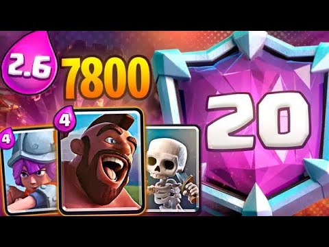 HOG 2.6 END SEASON PUSH +7800 - CLASH ROYALE