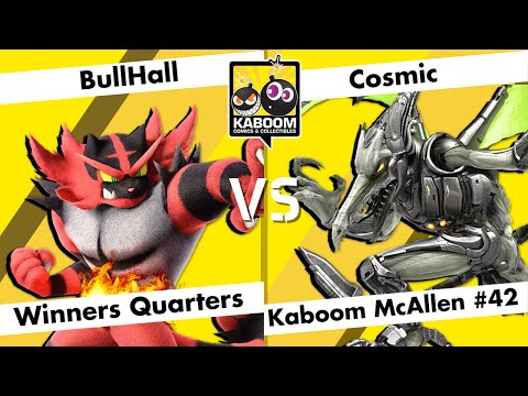 BullHall (Incineroar) vs Cosmic (Ridley) - WQF - Kaboom McAllen #42