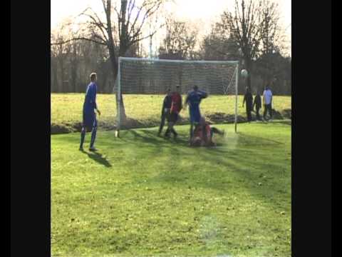 Reality FC take on White Hart FC at home on 15/01/12 on a very cold frosty morning.
