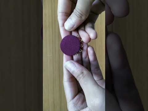 Easy Fabric Jewellery Making At Home #trending #youtube #shorts #viral #newshorts