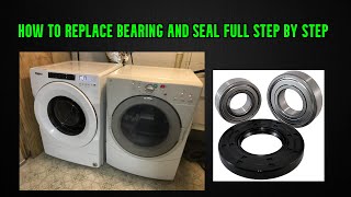 Whirlpool Duet Washer Bearing Replacement