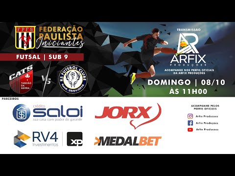 CATS/TABOÃO x RSFC - FUTSAL | SUB 9