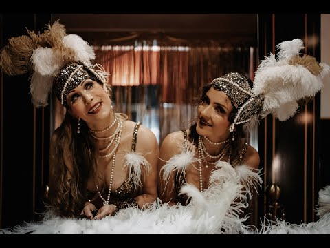 HOLLYWOOD FLAPPERS - GLAMOUR FAN DANCE - 1920s SHOWGIRLS from Munich/Germany. Retro Entertainment!
