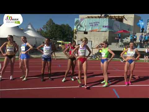 EYOF 2023 Maribor - U18F 100hs Final (ITA: Sofia Pizzato)