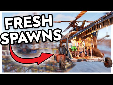 The Most Chaotic Oil Rig Run Ever - Rust