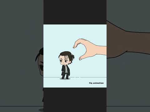 eren and finger heart #shorts