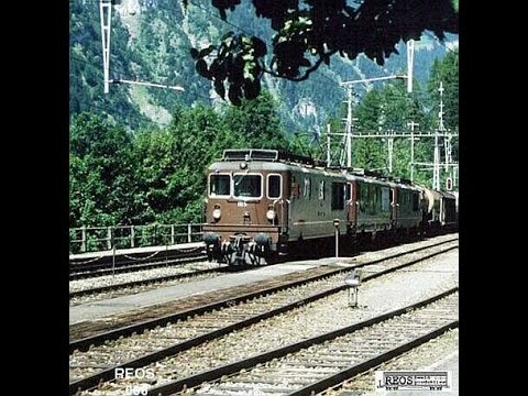 1997-2001 [SD] CLASSIC BLS North Ramp: From Tellenburg to Kandersteg - BEST HISTORIC BLS film on YT