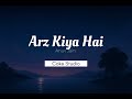 Arz Kiya Hai Anuv Jain Coke Studio Bharat Lyrics Video