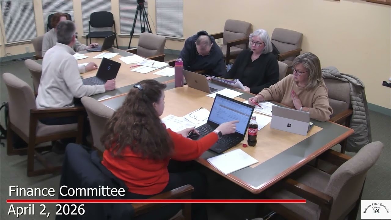 From the Finance Committee