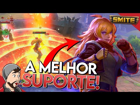 A MELHOR SUPORTE! TERRA SUPORTE - Master Ranked Conquista - ⚡ Smite BR