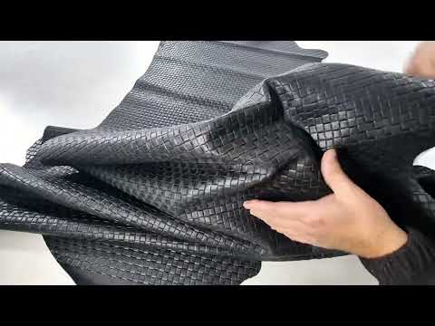 CUERO TRENZADO NEGRO 625