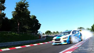 【GT7】WRX STI Isle of Manでドリフトレース