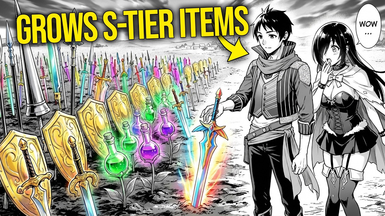 ISEKAI'D Merchant Grows S-Rank Items In His Garden With Farming Cultivation Skill | Manga Recaps