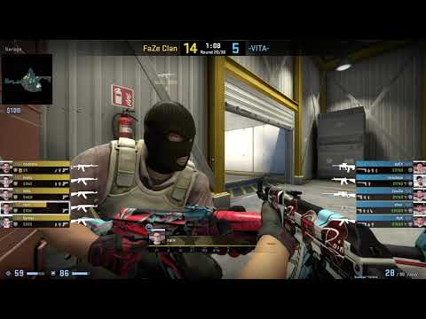 CS:GO POV Demo FaZe Rain (27/17) vs Vitality (de_nuke)