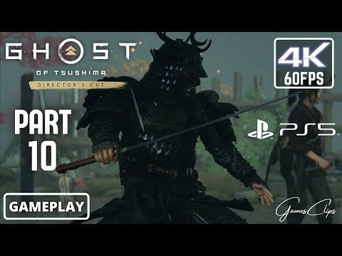 Ghost Of Tsushima Director's Cut Walkthrough Part 10 PS5 [4K 60FPS] (No Commentary)