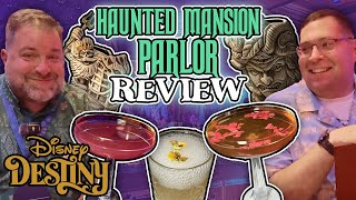 Tom and Eric Review the Haunted Mansion Parlor on the Disney Destiny