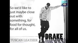 Drake - Tuscan Leather [Official Lyric Video] 1080p HD