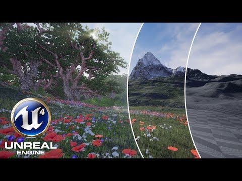Creating realistic landscape in 10 minutes