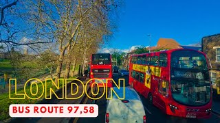 🍂 Is This London's Perfect Autumn Commute? Stratford to East Ham on Buses 97 & 58