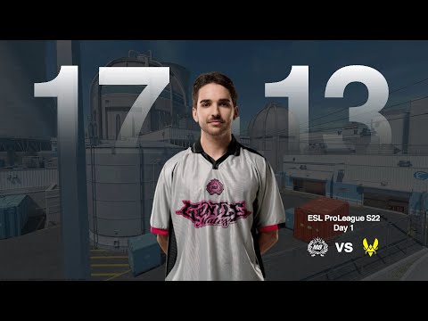 Sausol (17-13) || Gentlemates (13) vs Vitality (6) || ESL Pro League S22