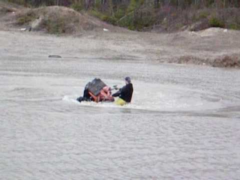 Water riding gone wrong