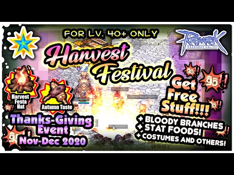 Ragnarok Online   Harvest Festival Thanksgiving Event 2020 ☆ Lucky Star 1080p