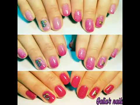 Маникюр гель лаками с AliExpress и amazon. Nail design . My works #naildesign #nailart. Mis trabajos